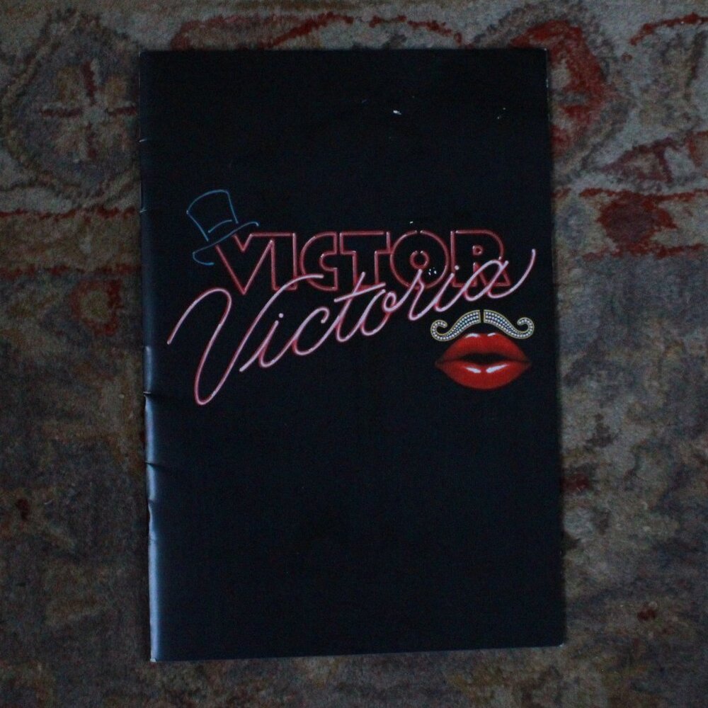 Vintage "Victor Victoria" 1995 Musical Program Book